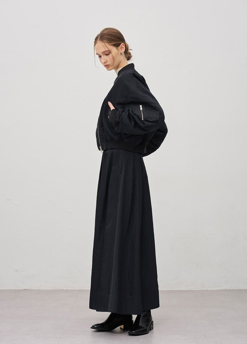 塔夫綢飛行外套